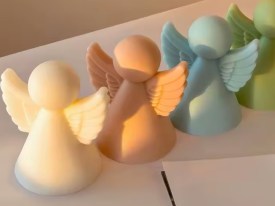 Molde silicona flexible angel conico